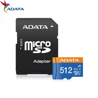 کارت حافظه MicroSD ای دیتا Adata V10 ظرفیت 512 گیگابایت سرعت 100MBps