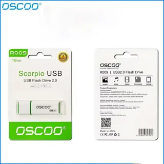 فلش اوسکو OSCOO Scorpio R009 ظرفیت 16 گیگابایت USB2.0