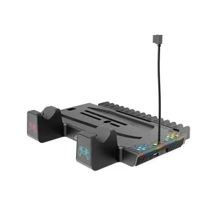 استند کنسول و شارژر دسته بازی TSCO PS5 مدل War Vault TGS16