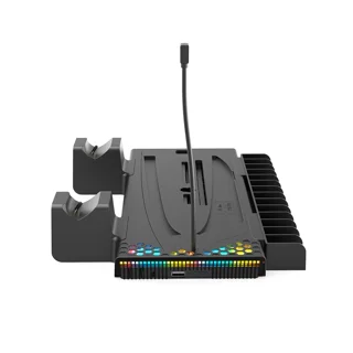 استند کنسول و شارژر دسته بازی TSCO PS5 مدل War Vault TGS16