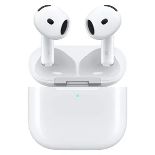 هندزفری بلوتوثی اپل مدل AirPods 4 دارای نویز کنسلینگ، درگاه شارژ USB-Type-C و شارژ بی سیم