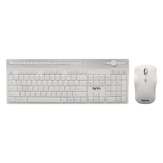 کیبورد بی سیم تسکو مدل TKM7106W همراه با موس بی‌سیم