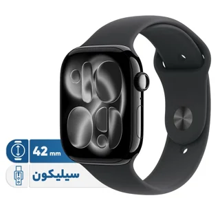 ساعت هوشمند اپل واچ سری 11 مدل Jet BlacK Al Black SB - 42MM - مشکی - اصلی