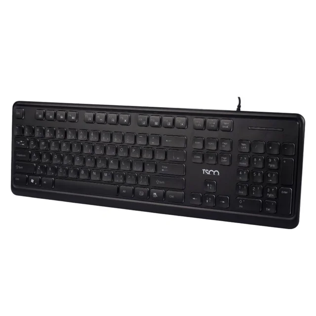 کیبورد تسکو مدل TK 8046،سوییچ ممبران، Full-size، نورپردازی RGB 102475125