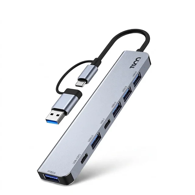 هاب USB هفت پورت تسکو تایپ سی مدل THU 1148 102475816