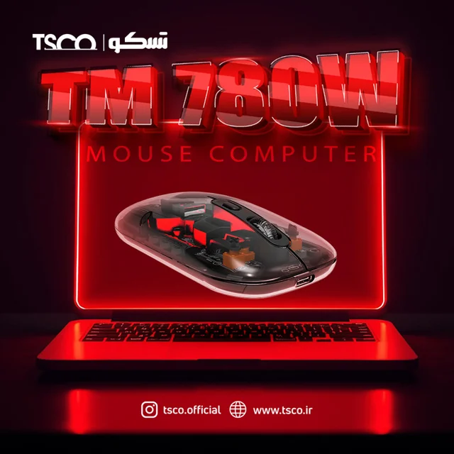 ماوس بی سیم تسکو مدل TM 780W 101737479