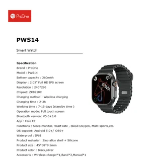 ساعت هوشمند پرووان مدل PWS14 102373292