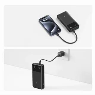 پاوربانک 30 وات انکر مدل A1384 ظرفیت 20000 میلی آمپر ساعت به همراه کابل USB-C 102468598