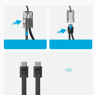 پاوربانک 30 وات انکر مدل A1384 ظرفیت 20000 میلی آمپر ساعت به همراه کابل USB-C 102468596