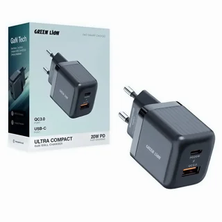 شارژر دیواری 20 وات دو پورت گرین لاین مدل GK-WC31 101845066