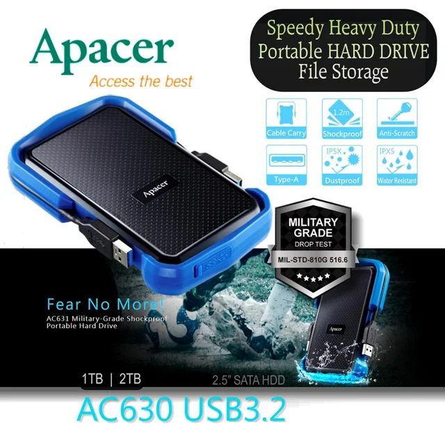هارد اکسترنال اپیسر مدل AC631 ظرفیت 2 ترابایت 101776952