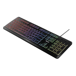 کیبورد تسکو مدل TK 8046،سوییچ ممبران، Full-size، نورپردازی RGB 102475122
