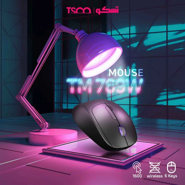 ماوس بی سیم تسکو مدل TM 769W 102475725