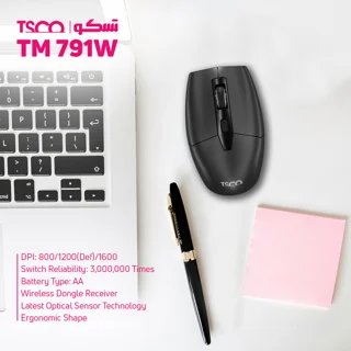 ماوس بی سیم تسکو مدل TM 791W 102475532