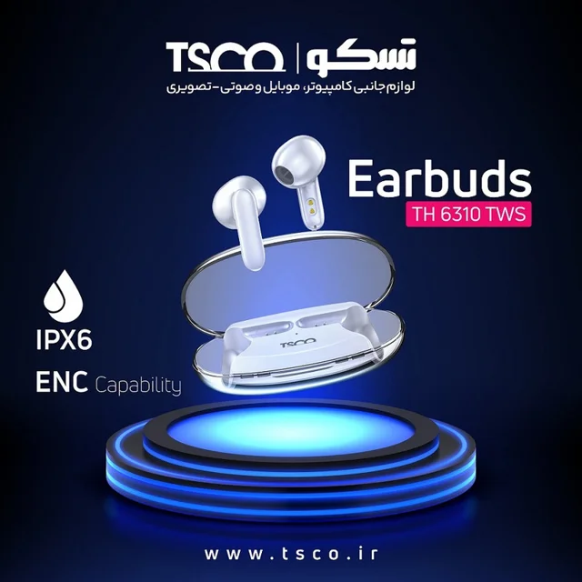 هدفون بلوتوثی تسکو مدل TH 6310 102023383