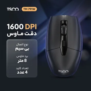 ماوس بی سیم تسکو مدل TM 791W 102475528