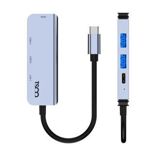 هاب USB تسکو چهار پورت تایپ سی مدل THU 1152 102390027