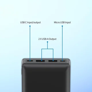 پاوربانک فیلیپس مدل DLP7721C ظرفیت 20000 میلی آمپر ساعت 102367802