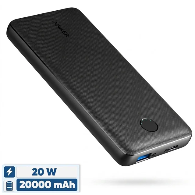 پاوربانک 20 وات انکر مدل A1287 ظرفیت 20000 میلی آمپر ساعت 101965548