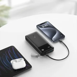 پاوربانک 30 وات انکر مدل A1384 ظرفیت 20000 میلی آمپر ساعت به همراه کابل USB-C 102468600