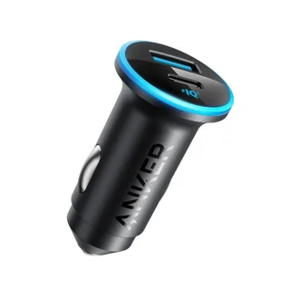 شارژر فندکی فست دو پورت ANKER مدل A2735H11 52.5W و تکنولوژی IQ3