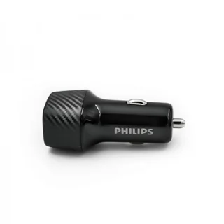شارژر فندکی 30 وات 2 پورت فیلیپس مدل DLP5522C 102251387
