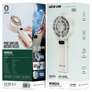 پنکه دستی گرین لاین مدل WINDIX 101703853