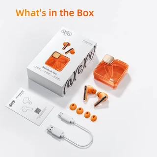 هدفون بلوتوثی کیو سی وای مدل MeloBuds Neo بدون قابلیت نویز کنسلینگ، درگاه شارژ USB Type-C، 101989587