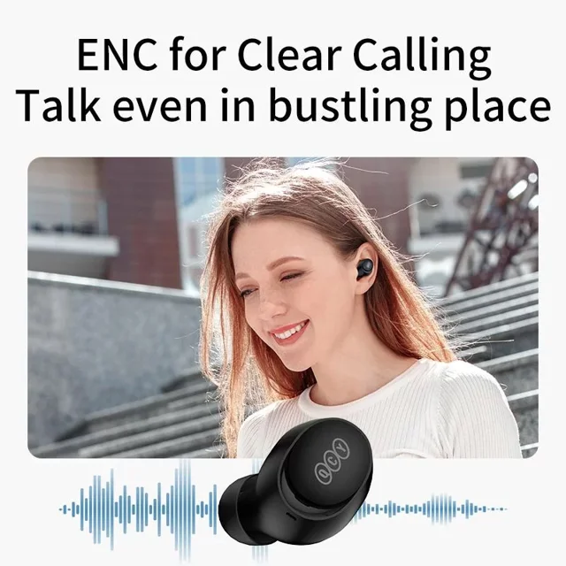 هدفون بلوتوثی کیو سی وای مدل ArcBuds Lite T27 101969229
