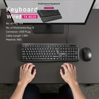 کیبورد تسکو مدل TK 8025 101736341
