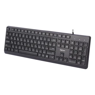 کیبورد و ماوس هترون مدل HKC215، سوییچ ممبران، Full-size 101966415