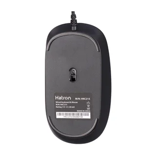 کیبورد و ماوس هترون مدل HKC215، سوییچ ممبران، Full-size 101966422