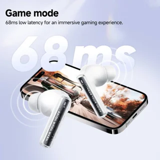 هدفون بلوتوثی کیو سی وای مدل MeloBuds Neo بدون قابلیت نویز کنسلینگ، درگاه شارژ USB Type-C، 101989562