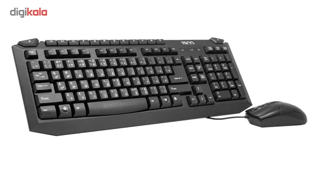 کیبورد و ماوس تسکو مدل TKM 8054N، سوییچ ممبران، Full-Size 102475020